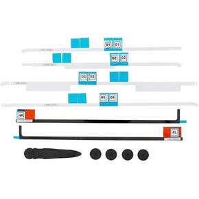 Replacement LED LCD Panel Adhesive Tape Strips Sticker + Opening Wheel Tools Kit for iMac A1418 21.5" MD093LL/A MD094LL ME699LL 2012 2013 2015 2017