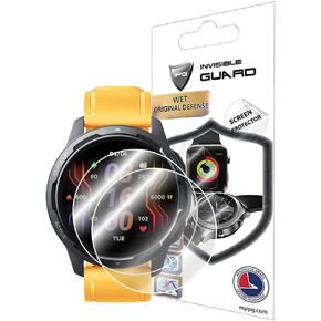 IPG for Xiaomi Watch S1 Active Watch Screen Protector (2 Units) Invisible Ultra HD Clear Film Anti Scratch Guard-Smooth/Self-Healing/Bubble -Free for S1 Active