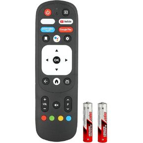 RM-C3287 Voice Remote Control Compatible with JVC Smart Android TV Replacement Controller with Batteries