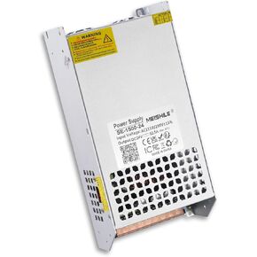 MEISHILE 24V 62.5A 1500W تحويل التيار الكهربائي محول AC إلى DC محول محول لمصباح ضوء شريط السائق LED، مكبر للصوت، آلة، 120V 110V إلى 24Volt 5A 10A 15A 20A 25A 30A 40A 50Amp in Kuwait