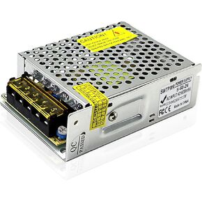 24V Power Supply AC 110V to DC 24V Converter AC to DC Converter SMPS 24V 25A 600W AC/DC Power Adapter 24v Transformer Designed for LED Car Devices and CCTV