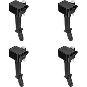 BDFHYK Ignition Coils UF802 and Iridium Spark Plug 91970 Compatible with Chevrolet Equinox Malibu Cruze GMC Terrain Buick Encore l4 1.4L 1.5L Replaces GN10797 C-939 C2036 ILNAR8B7G 12670053 Set of 4