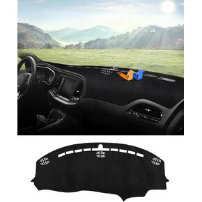 Autorder Dashboard Cover Mat for 1987-1994 1995 1996 Dodge Dakota Accessories Dash Cover Upgrade Velvet Dash Mat Sunshade Glare UV Rays Protector
