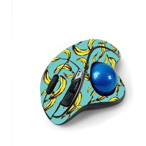 MightySkins Skin for Logitech M570 Wireless Trackball Mouse - Bananas | Protective, Durable, and Unique Vinyl Decal wrap Cover | Easy to Apply, Remove, and Change Styles | Made in The USA