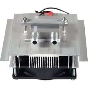 DC 12V DIY Thermoelectric Peltier Refrigeration Cooling System Kit Semiconductor Cooler Conduction Module+Radiator+Fan+TEC1-12706 in Kuwait