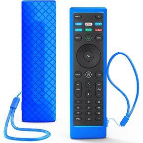 Case for Vizio TV Remote, Cover Compatible with Vizio Smart TV Remote Control XRT136 / XRT140 Silicon Universal Sleeve Skin Glow in The Dark Blue in Kuwait
