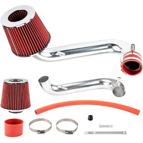 KAX Cold Air Intake Kit Compatible with Civic 2001 2002 2003 2004 2005 1.7L L4