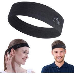 Sports Headband Ipx5 Waterproof Headphones Wireless Sleep Bluetooth Headband Adjustable Size Fits The Head Bluetooth Headband for Sleeping