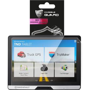 IPG For Rand McNally TND 80 Truck 8" Navigation Screen Protector Hydrogel Invisible Ultra HD Clear Film Anti Scratch Skin Guard - Smooth/Self-Healing/Bubble -Free for TND 80