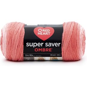 Red Heart RH Super Saver Ombre Sea Coral