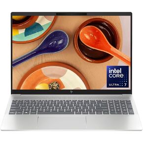 HP Pavilion Plus 16 inch Laptop, WQXGA Display, Intel Evo Edition Platform Powered by Intel Core Ultra 7 155H, 16 GB RAM, 512 GB SSD, Intel Arc Graphics, Windows 11 Home, 16-ab1010nr (2024)