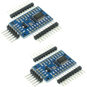 2PCS PCF8575 IO Expander Board Module I2C to 16IO IIC I2C I/O Extension Shield Module 16 bit SMBus I/O Ports for Arduino UNO R3