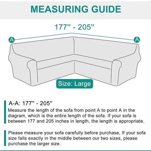 Arfntevss Sectional Couch Covers L Shape Super Stretch Corner Sofa Covers Non Slip Universal U Shaped Sofa Slipcovers Water Repellent Living Room Sectional Protector for Dogs Pets Cats (White, Large) in Saudi Arabia