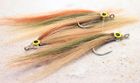 Cheat Code Saltwater Fishing Fly - Tarpon, Snook & Reds - 3 Pack - Hook #3/0… in Kuwait