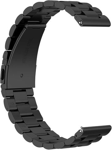 سوار RuenTech متوافق مع أساور الساعات الذكية TOZO S5&TOZO S3، حزام بديل من الفولاذ المقاوم للصدأ قابل للتعديل لساعات TOZO S5&TOZO S3 الذكية in Saudi Arabia