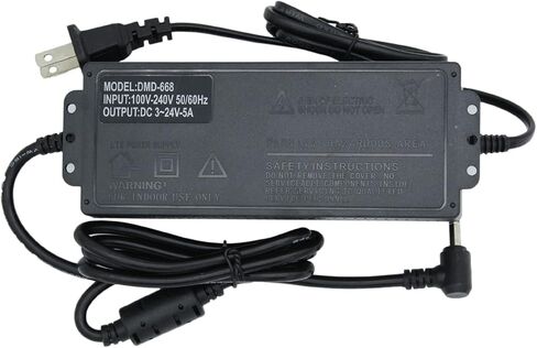 DIGISHUO 72W Power Supply Adjustable DC 3V ~ 24V 3A Variable Universal Switching AC/DC Adapter 100V-240V AC to DC Converter with LED Voltage Display and 8 Tips, for Household Electronics (3~24V 72W) in Saudi Arabia