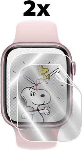 IPG for Watch Series 7-8-9 [45mm] Hydrogel Screen Protector (2 Units) Invisible Ultra HD Clear Film Anti Scratch Guard-Smooth/Self-Healing/Bubble -Free for Series9[45mm] in Kuwait
