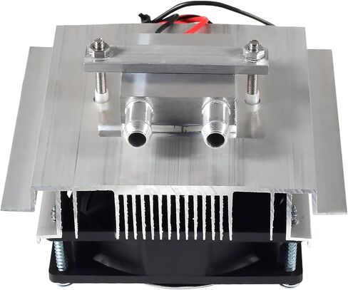 DC 12V DIY Thermoelectric Peltier Refrigeration Cooling System Kit Semiconductor Cooler Conduction Module+Radiator+Fan+TEC1-12706 in Kuwait