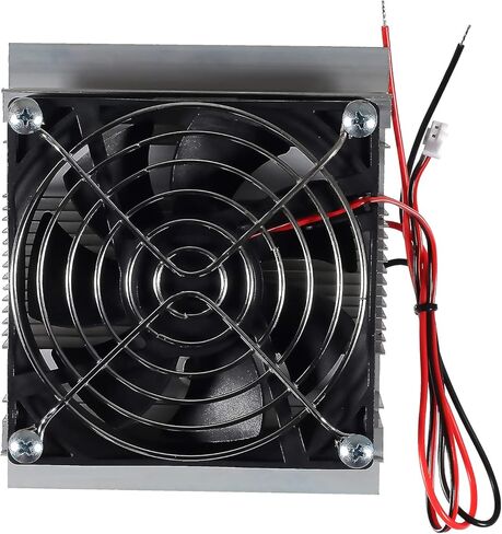 DC 12V DIY Thermoelectric Peltier Refrigeration Cooling System Kit Semiconductor Cooler Conduction Module+Radiator+Fan+TEC1-12706 in Kuwait