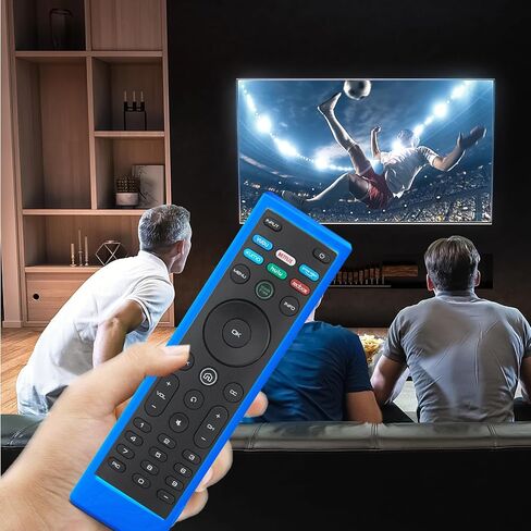 Case for Vizio TV Remote, Cover Compatible with Vizio Smart TV Remote Control XRT136 / XRT140 Silicon Universal Sleeve Skin Glow in The Dark Blue in Saudi Arabia
