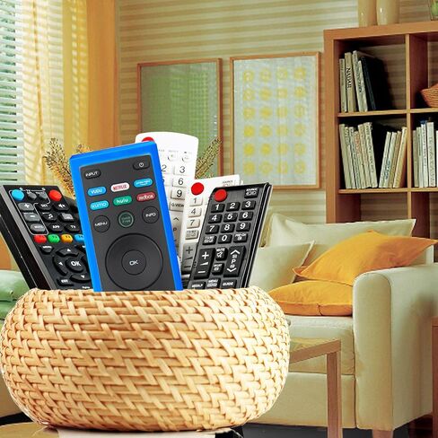 Case for Vizio TV Remote, Cover Compatible with Vizio Smart TV Remote Control XRT136 / XRT140 Silicon Universal Sleeve Skin Glow in The Dark Blue in Saudi Arabia
