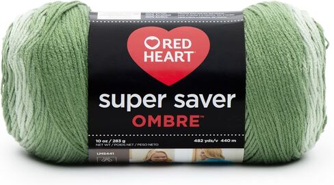 خيوط Red Heart Super Saver Ombre، عبوة واحدة، كاكاو in Saudi Arabia