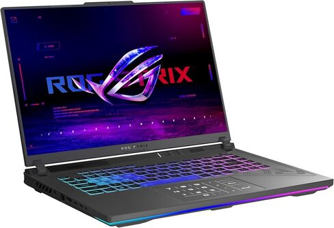 كمبيوتر محمول للألعاب ASUS ROG Strix G16 (2024)، شاشة 16 بوصة 16:10 FHD 165 هرتز، NVIDIA® GeForce RTX™ 4060، Intel® Core™ i9-13980HX، 16 جيجابايت DDR5، 1 تيرابايت PCIe Gen4 SSD، Wi-Fi 6E، Windows 11، G614JV-AS94 in Saudi Arabia
