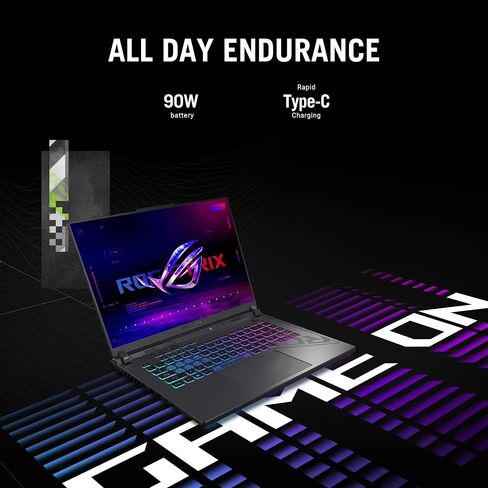 كمبيوتر محمول للألعاب ASUS ROG Strix G16 (2024)، شاشة 16 بوصة 16:10 FHD 165 هرتز، NVIDIA® GeForce RTX™ 4060، Intel® Core™ i9-13980HX، 16 جيجابايت DDR5، 1 تيرابايت PCIe Gen4 SSD، Wi-Fi 6E، Windows 11، G614JV-AS94 in Saudi Arabia