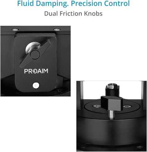 PROAIM Rocker Camera Plate System with Euro/Elemac Base Mount for Heavy Cameras. Offers 90° Tilt & 360° Rotation. Payload up to 40kg/88lb. (P-RCPL-01) in Saudi Arabia