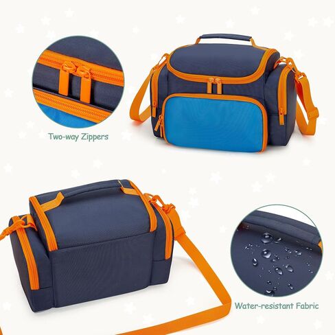 Carrying Case Compatible with Toniebox, Portable Bag for Audio Player Starter Set, Storage Travel Case for Charging Station Headphone, with Shoulder Strap and Handle, Blue(Case Only) in Saudi Arabia