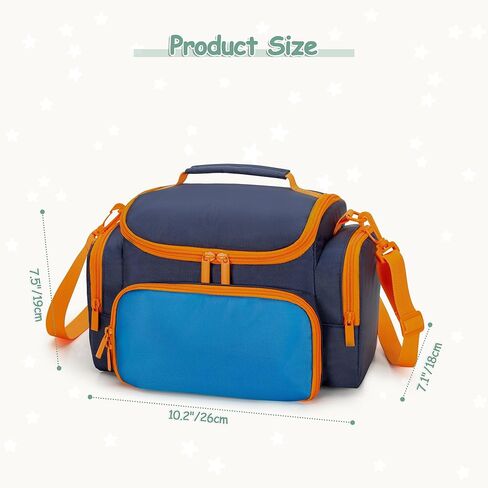 Carrying Case Compatible with Toniebox, Portable Bag for Audio Player Starter Set, Storage Travel Case for Charging Station Headphone, with Shoulder Strap and Handle, Blue(Case Only) in Saudi Arabia