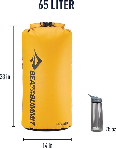 Sea to Summit Big River Dry Bag, Heavy-Duty Dry Storage, 20 Liter, Picante Red in Saudi Arabia