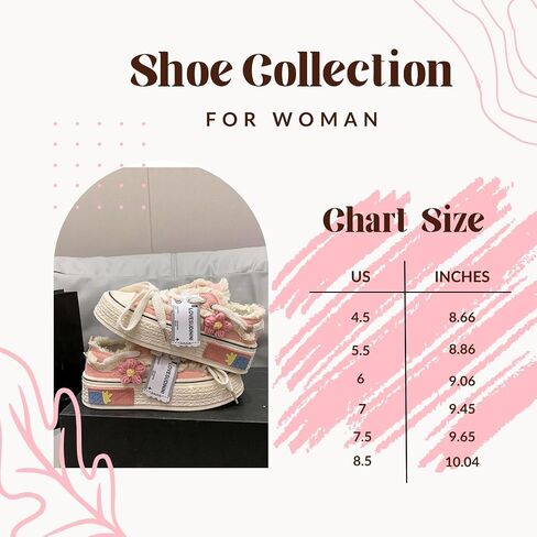 Floral Canvas Platform Shoes - Chunky Sneakers for Women, Aesthetic Platform Shoes, Kawaii Sneakers, Y2k Aesthetics in Saudi Arabia