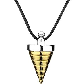 retsamradassaT Tengen Toppa Simon Core Drill Pendant Metal Gold Necklace