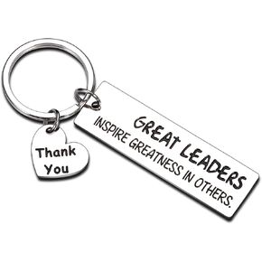 Great Leaders Keychain Gifts for Boss Day Office Men Women Leader Appreciation Gifts for Mentor PM Supervisor Coworker Birthday Thank You Farewell Promotion Leaving Retirement Employers Boss Lady Gift in Kuwait