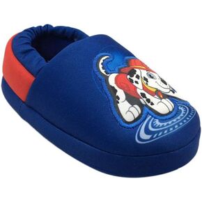 Nickelodeon Boy's Paw Patrol Plush Slipper, (Blue
