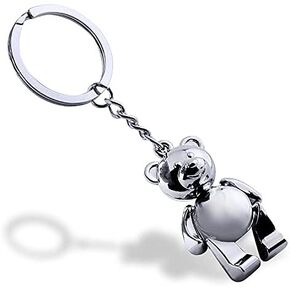 جينزوفيز سلسلة مفاتيح معدنية مبتكرة مصنوعة يدويا على شكل دب تيدي بير (دمية دب) in Kuwait