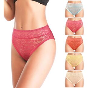 5Mayi Womens Underwear Lace Panties for Women Briefs Bikinis Underwear for Women XL