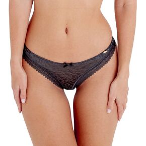 Women's Graphic Mesh Thong