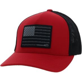 HOOEY Men’s “Liberty Roper" Flexfit Mesh-Back Hat with Patch
