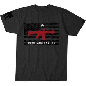 Howitzer Mens Don't Tread 2nd Amendment Gun Rights Short Sleeve T-Shirts