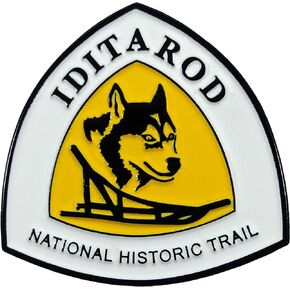 Milk Mug Designs Iditarod National Historic Trail - 1" Enamel Pin