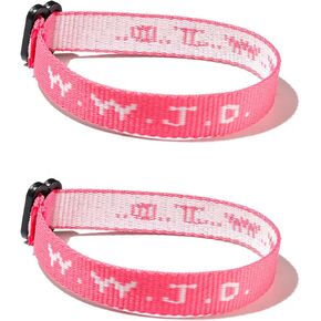 tenghong2021 WWJD Braided Rope Bracelet What Would Jesus Do Handmade Bracelets Protection Pray Inspirational Religious Christian Bracelet for Women Men Teens Girl Gifts Jewelry
