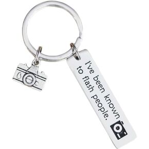 Photography Jewelry for Women Keychain Men Man Cool Camera Themed Birthday Jewlery Camera Keychain