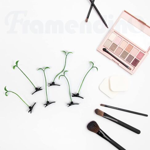 Framendino, 10 Pack Funny Bean Sprout Hair Clips Plant Grass Hair Barrette for Women Girls in Saudi Arabia