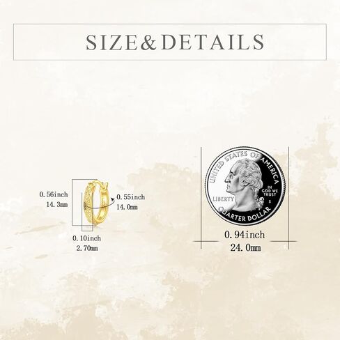 DOVRAN 14K Solid Gold Sunflower Flower Hoops Earrings Small Huggie Earrings for Women Birthday Gifts, Yellow Gold, No Gemstone in Kuwait