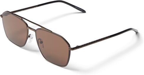 Michael Kors MK1124 Matterhorn Matte Husk/Dark Brown Solid One Size in Saudi Arabia