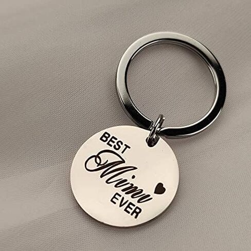 Christmas Birthday Gift for Mimi Gigi Keychain Gifts for Women Grandma Best Gigi Mimi Ever Keyring for Gigi Mimi in Kuwait
