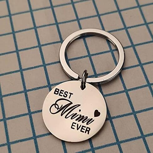 Christmas Birthday Gift for Mimi Gigi Keychain Gifts for Women Grandma Best Gigi Mimi Ever Keyring for Gigi Mimi in Kuwait