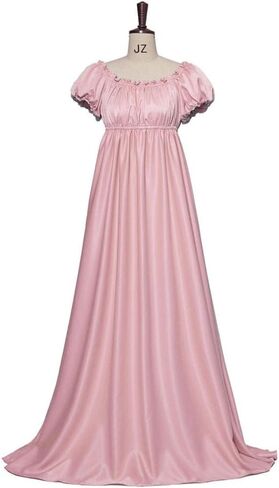 Daphne Dress Women's Regency Dress Jane Austen High Waistline Ball Dress in Saudi Arabia